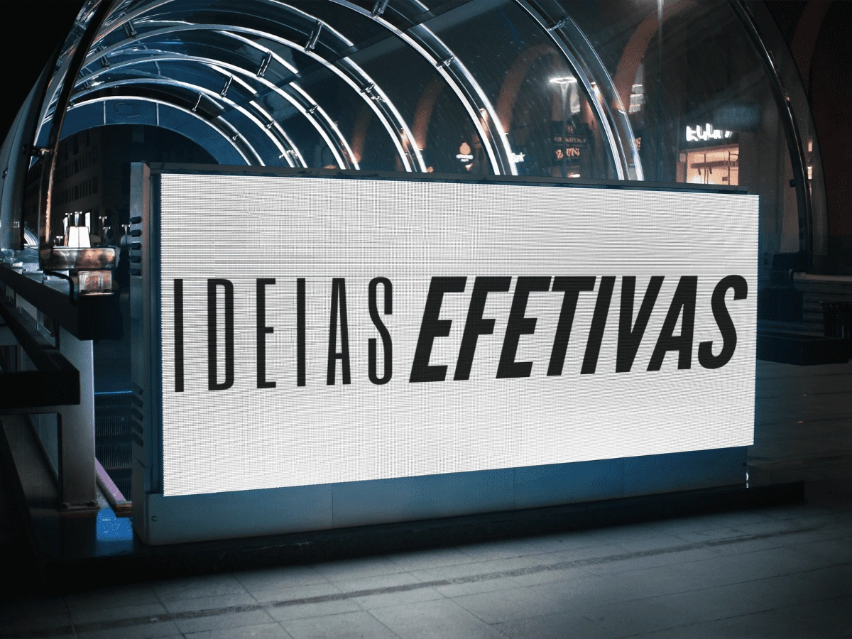reclames luminos ideias efetivas