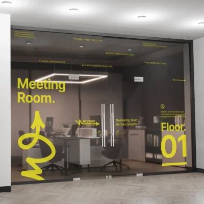 vinil translucido impressão digital para montra